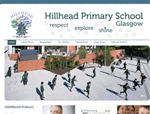 Tablet Screenshot of hillheadprimaryglasgow.org